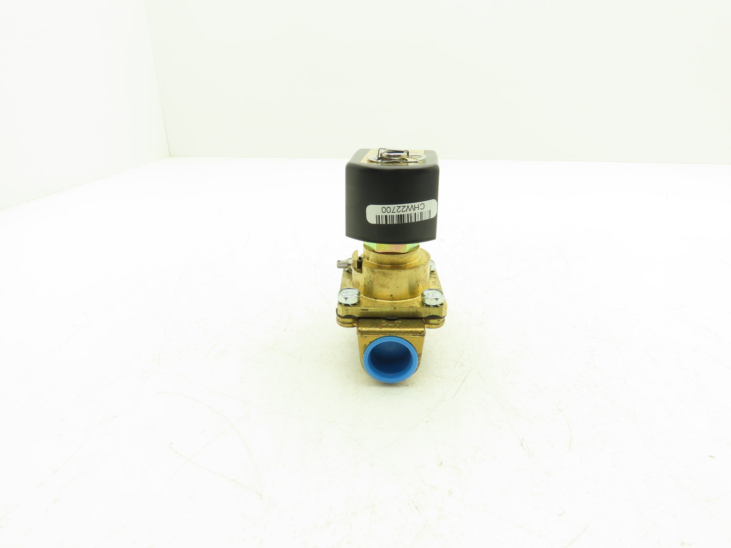 Parker 12F23C2148ACFTR05M Solenoid Valve 150psi Oil/Water/Air 3/4" NPT Gold Ring