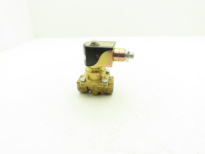 Parker 12F23C2148ACFTR05M Solenoid Valve 150psi Oil/Water/Air 3/4" NPT Gold Ring