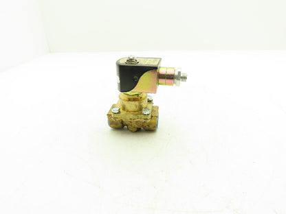 Parker 12F23C2148ACFTR05M Solenoid Valve 150psi Oil/Water/Air 3/4" NPT Gold Ring