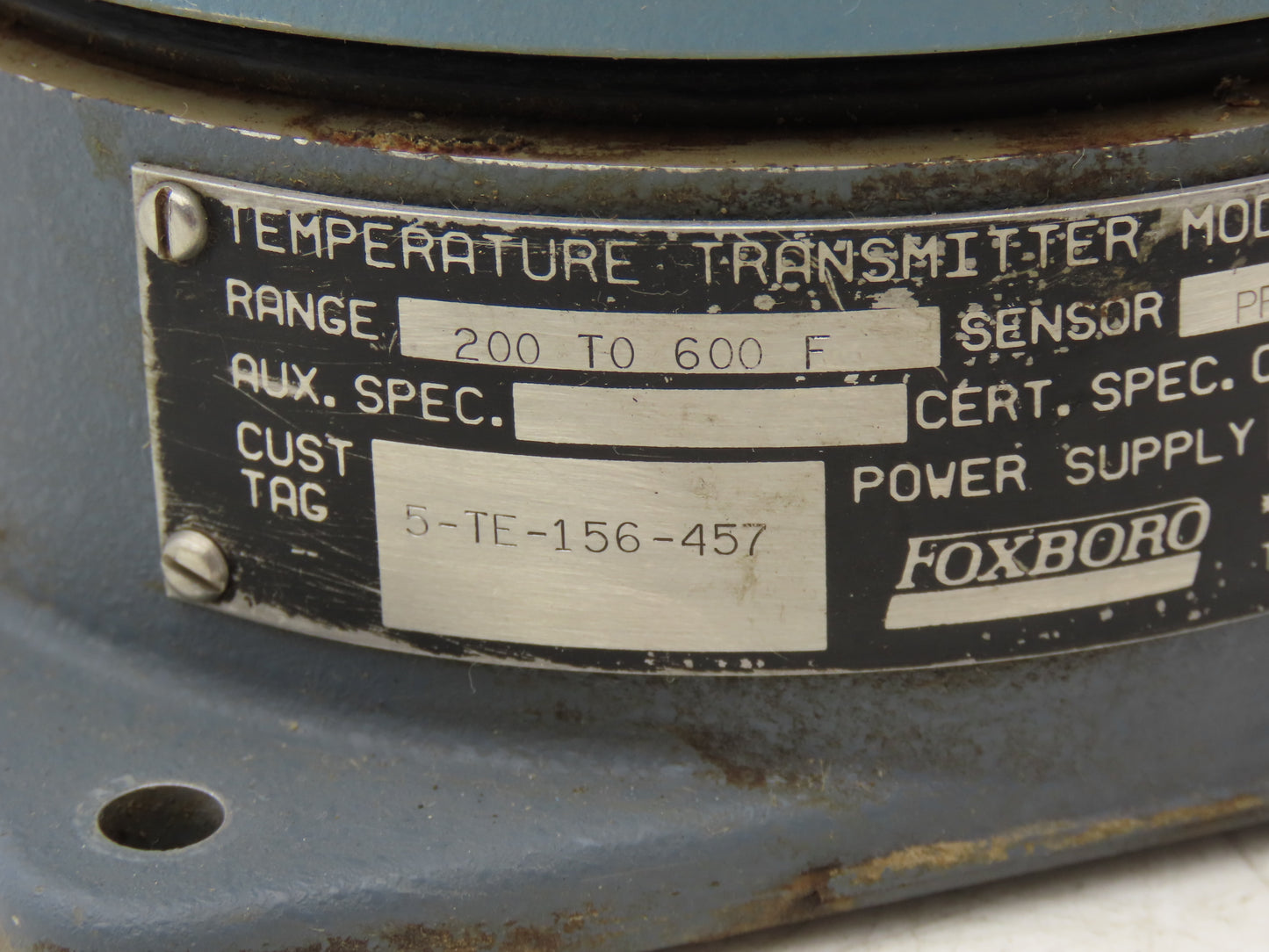 Foxboro E94-Q15S Temperature Transmitter 200-600°F 30vdc Haz Loc