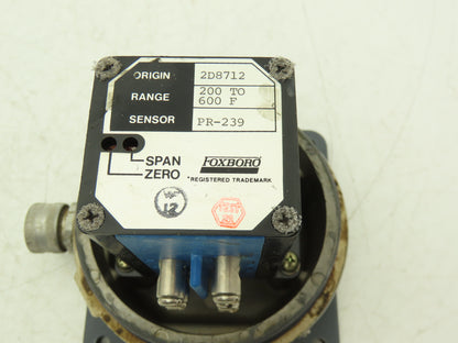 Foxboro E94-Q15S Temperature Transmitter 200-600°F 30vdc Haz Loc