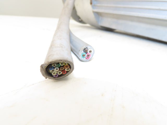 Shinko BLS-E-22-AG AC Servo Gear Motor 11:1 Cyclo-Drive Reducer 2.2kw 136rpm