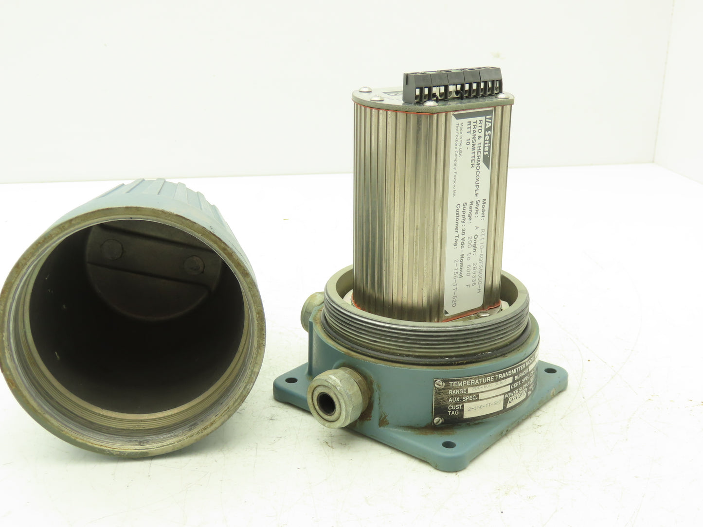 Foxboro RTT10-AQFSN000-H Temperature Transmitter 200-600°F 30VDC Haz Loc