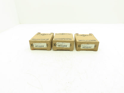 Dodge Baldor 062939 Flange Bearing 1" ID 1.232" OD Modified Offset Lot of 3