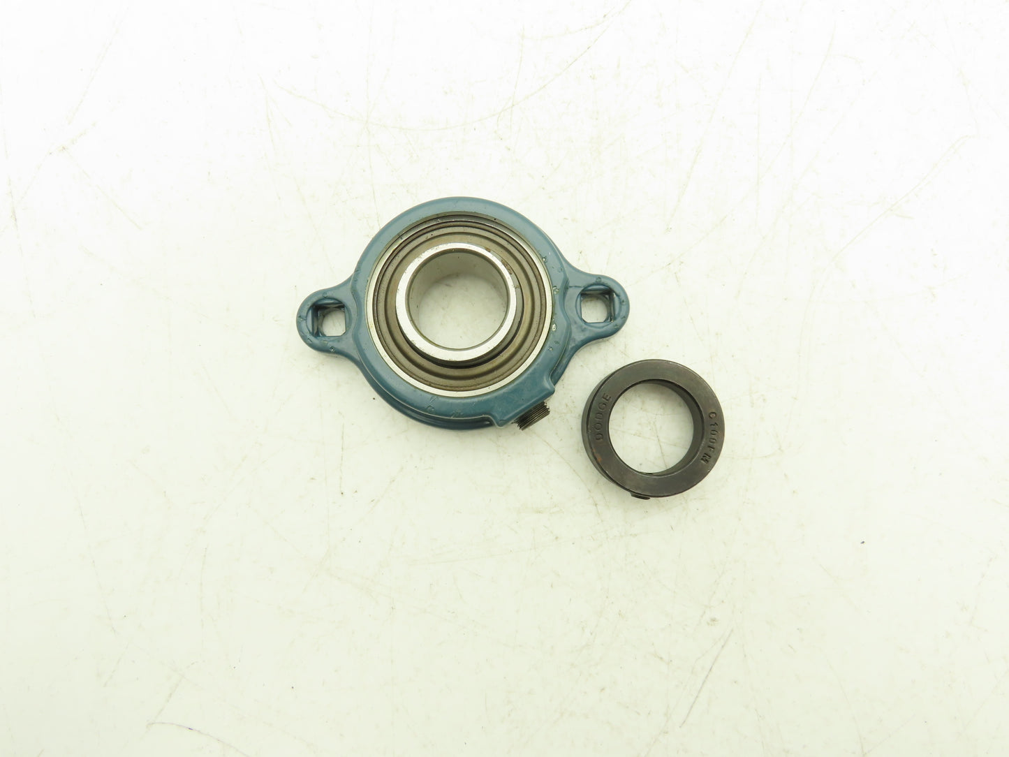 Dodge Baldor 062939 Flange Bearing 1" ID 1.232" OD Modified Offset Lot of 3