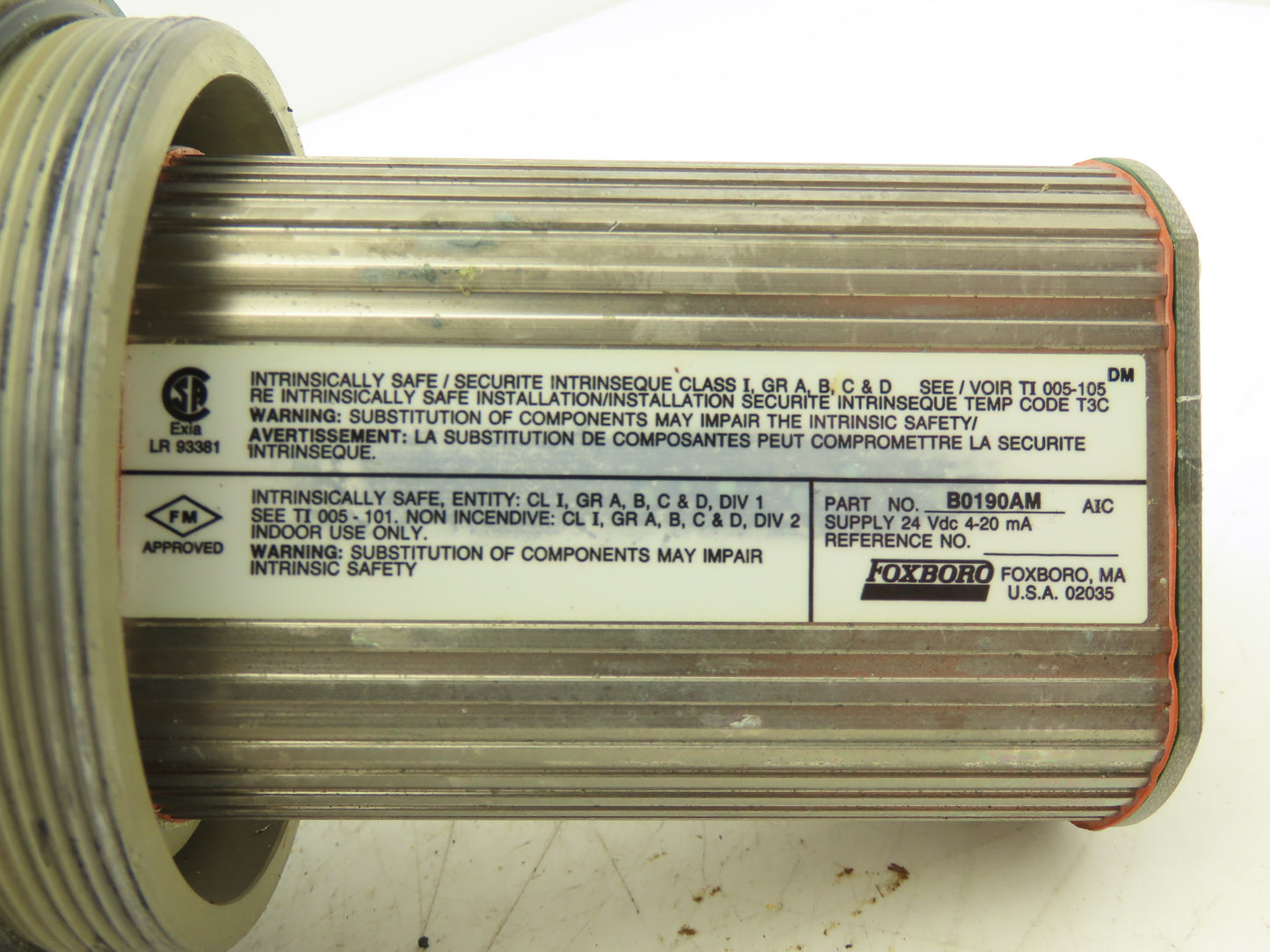 Foxboro RTT10-AQFSN000 Temperature Transmitter 30VDC Haz Loc