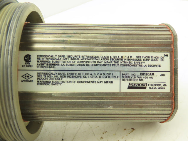 Foxboro RTT10-AQFSN000 Temperature Transmitter 30VDC Haz Loc