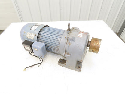 Yaskawa Modux EELQ-5G6W Brake Gear Motor 5:1 Ratio 1.5kw 220V 346rpm MG4A-5-150T