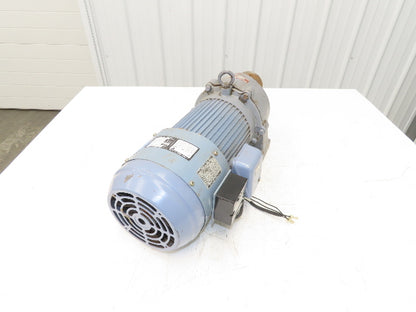 Yaskawa Modux EELQ-5G6W Brake Gear Motor 5:1 Ratio 1.5kw 220V 346rpm MG4A-5-150T