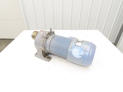 Yaskawa Modux EELQ-5G6W Brake Gear Motor 5:1 Ratio 1.5kw 220V 346rpm MG4A-5-150T