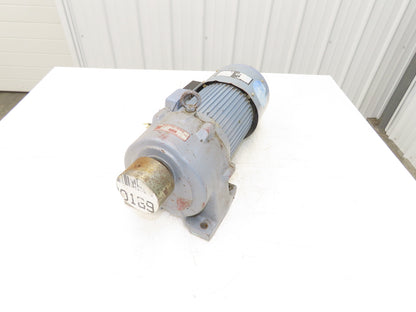 Yaskawa Modux EELQ-5G6W Brake Gear Motor 5:1 Ratio 1.5kw 220V 346rpm MG4A-5-150T