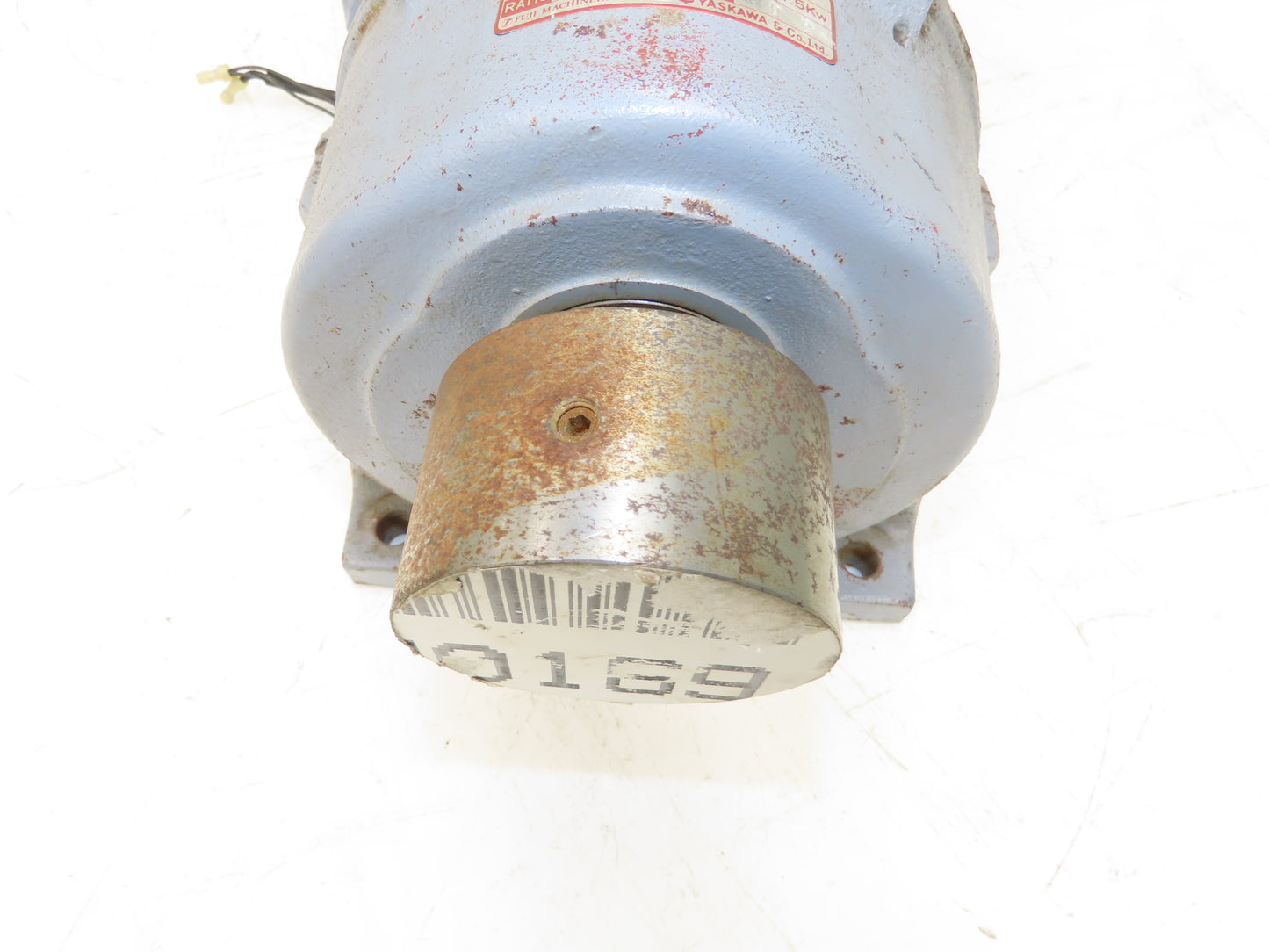 Yaskawa Modux EELQ-5G6W Brake Gear Motor 5:1 Ratio 1.5kw 220V 346rpm MG4A-5-150T