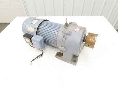 Yaskawa Modux EELQ-5G6W Brake Gear Motor 5:1 Ratio 1.5kw 220V 346rpm MG4A-5-150T