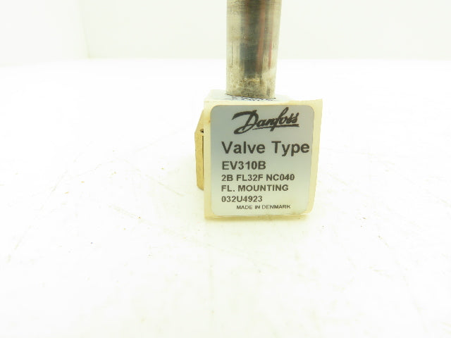 Danfoss EV310B Solenoid Valve Oil Air Flange Mount Manual Override