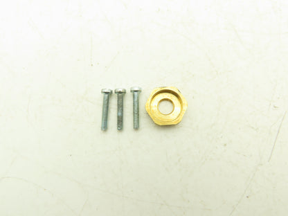 Danfoss EV310B Solenoid Valve Oil Air Flange Mount Manual Override