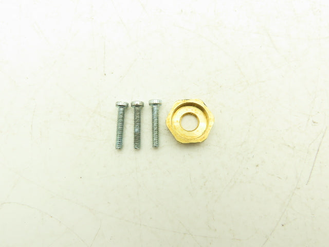 Danfoss EV310B Solenoid Valve Oil Air Flange Mount Manual Override