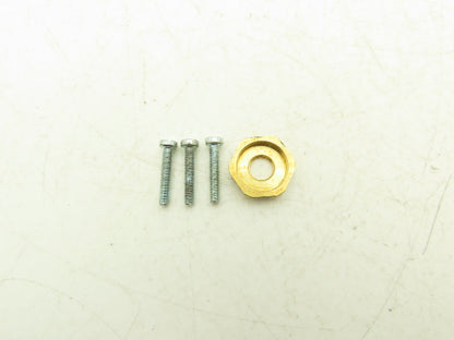 Danfoss EV310B Solenoid Valve Oil Air Flange Mount Manual Override