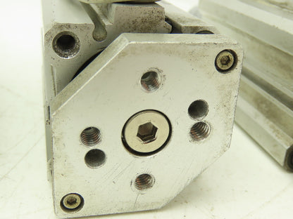 SMC US12524 Pneumatic Air Cylinder 2" Stroke Non Rotating Rod Lot of 4