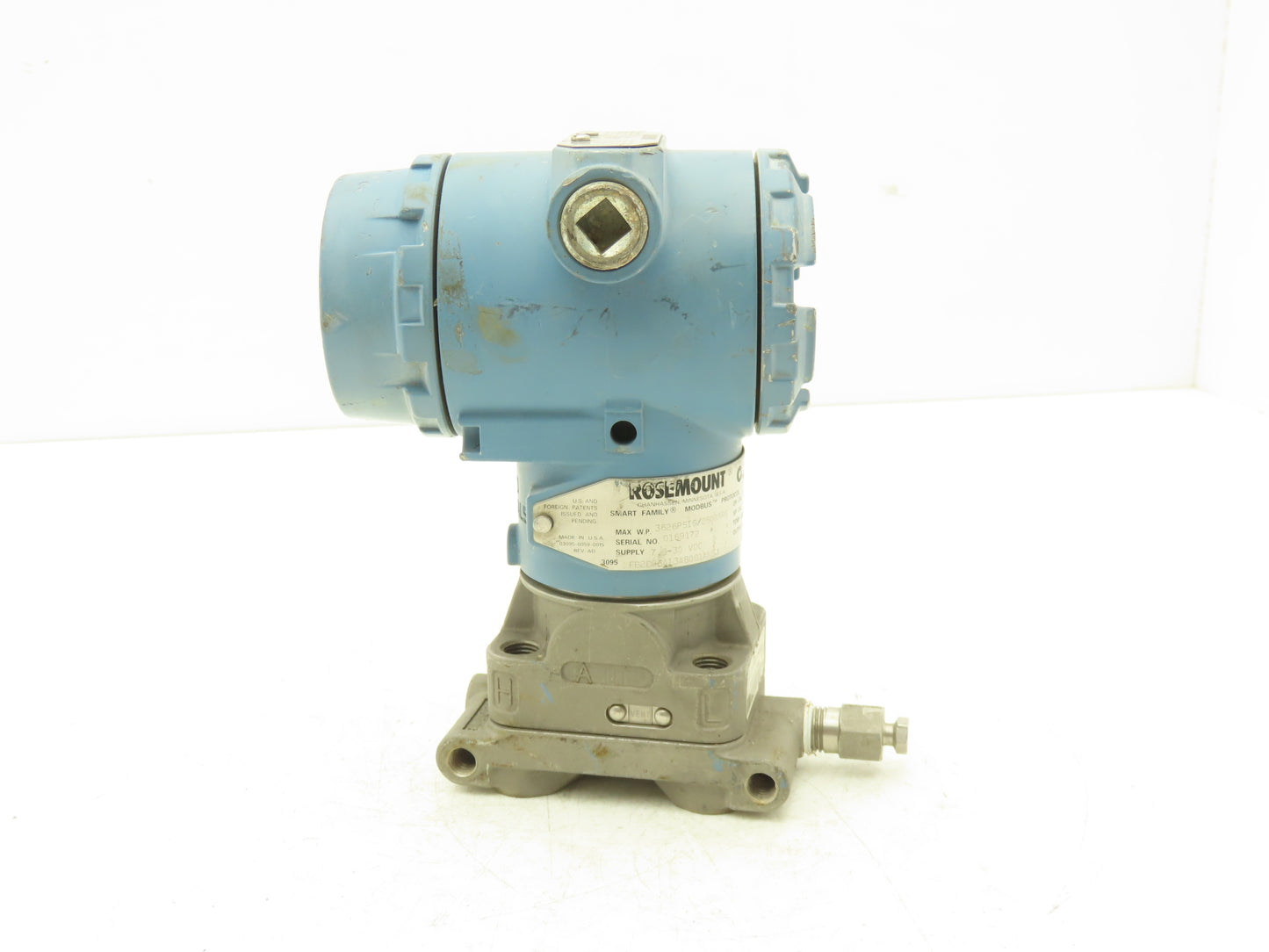 Rosemount 3095 FB2DBBA13AB001ANSJ Pressure Transmitter 7.5-30VDC 3626PSI