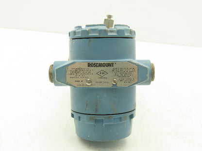 Rosemount 3095 FB2DBBA13AB001ANSJ Pressure Transmitter 7.5-30VDC 3626PSI