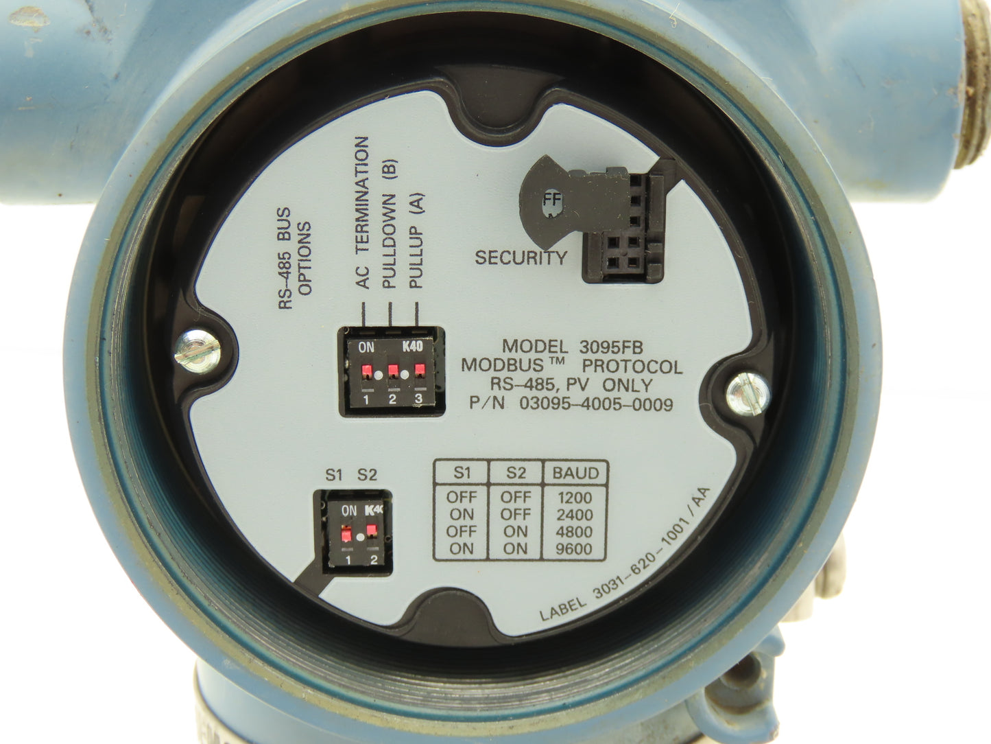 Rosemount 3095 FB2DBBA13AB001ANSJ Pressure Transmitter 7.5-30VDC 3626PSI