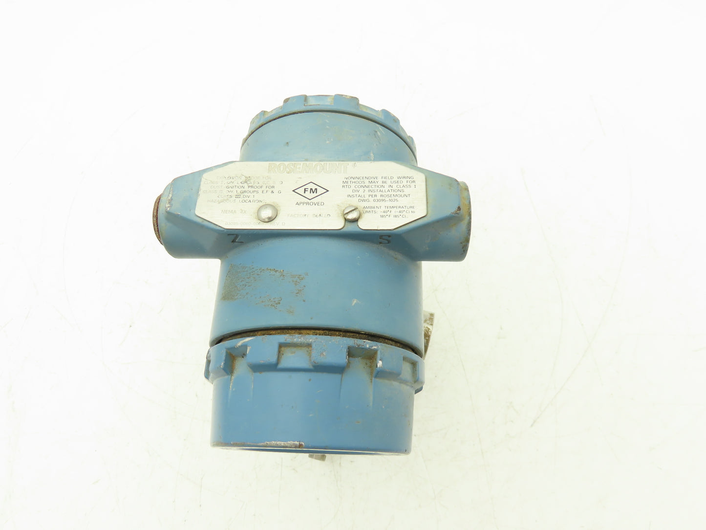 Rosemount 3095 FB2DBBA13AB001ANDP Pressure Transmitter 7.5-30VDC 3626PSI