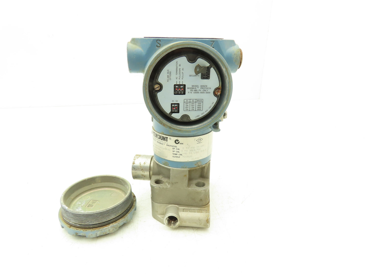Rosemount 3095 FB2DBBA13AB001ANDP Pressure Transmitter 7.5-30VDC 3626PSI