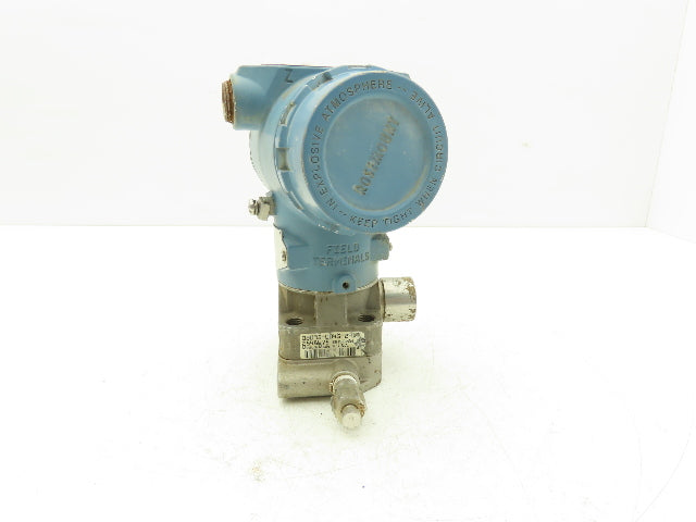 Rosemount 3095 FB2DBBA13AB001ANDP Pressure Transmitter 7.5-30VDC 3626PSI