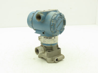 Rosemount 3095 FB2DBBA13AB001ANDP Pressure Transmitter 7.5-30VDC 3626PSI