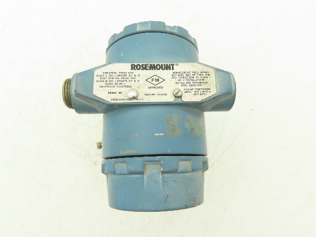 Rosemount 3095 FB2DBBA16AB001ANSJ Pressure Transmitter 7.5-30VDC 3626PSI