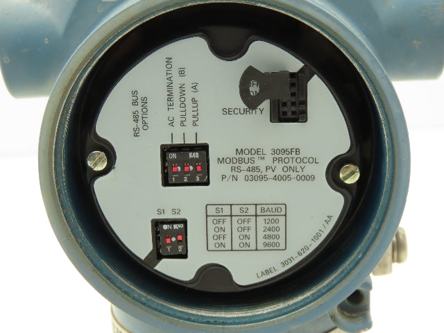Rosemount 3095 FB2DBBA16AB001ANSJ Pressure Transmitter 7.5-30VDC 3626PSI