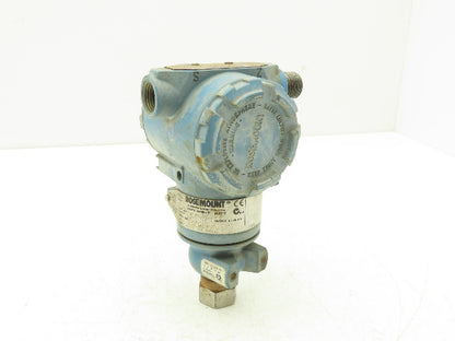 Rosemount 3051 TG2A2B21AB4E5A0215 Pressure Transmitter 10.5-55VDC 150PSI