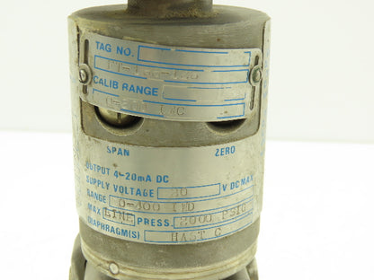Gould PD3000-400-32-21-XX-XX-13 Electronic Pressure Transmitter 30VDC 2000PSI XP