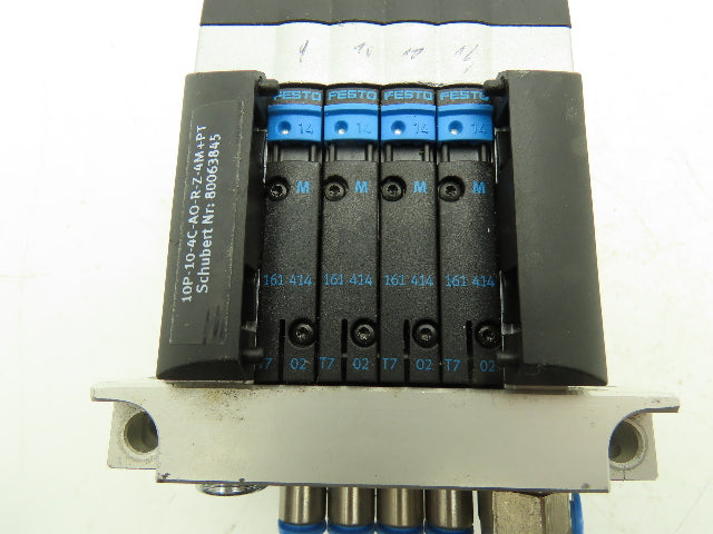 Festo CPV10-GE-ASI-4E4A M8  4-Station Solenoid Air Valve Manifold 24VDC 161414