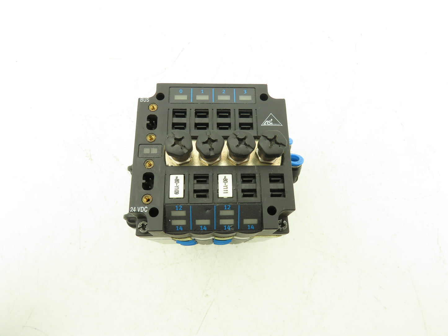 Festo CPV10-GE-ASI-4E4A-Z M8 4-Station Solenoid Valve Manifold 24VDC 185880 (x2)