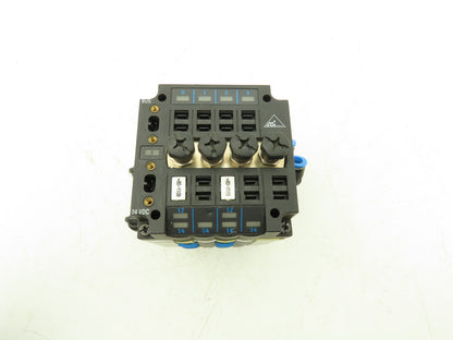 Festo CPV10-GE-ASI-4E4A-Z M8 4-Station Solenoid Valve Manifold 24VDC 185880 (x2)