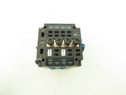 Festo CPV10-GE-ASI-4E4A-Z M8 4-Station Solenoid Valve Manifold 24VDC 185880 (x2)