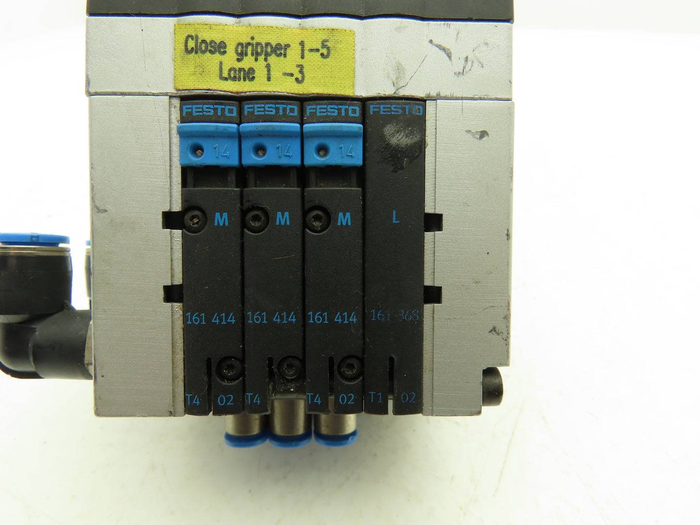 Festo CPV10-GE-ASI-4E4A-Z M8  4-Station Solenoid Air Valve Manifold 24VDC 161414