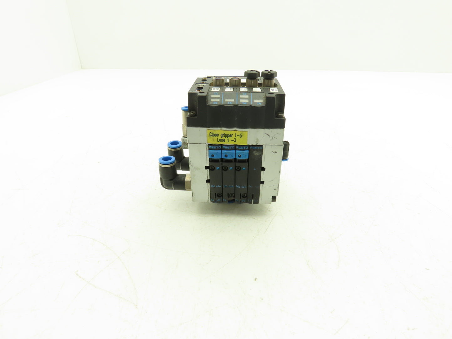 Festo CPV10-GE-ASI-4E4A-Z M8  4-Station Solenoid Air Valve Manifold 24VDC 161414