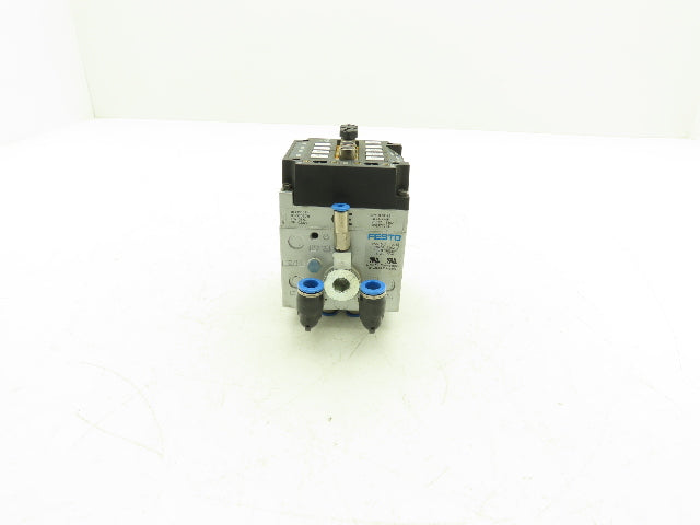 Festo CPV10-GE-ASI-4E4A-Z M8  4-Station Solenoid Air Valve Manifold 24VDC 161414