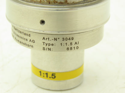 Rinco C35-4-11 Ultrasonic Welding Transducer Converter 35kHz w/Booster 1:1.5 AI