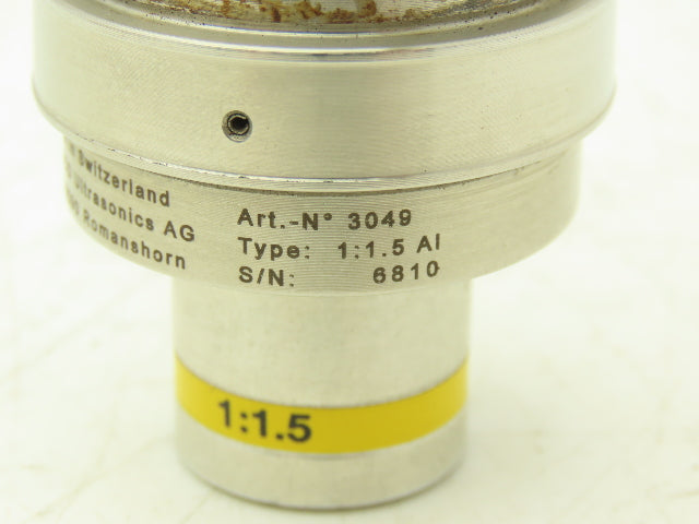 Rinco C35-4-11 Ultrasonic Welding Transducer Converter 35kHz w/Booster 1:1.5 AI