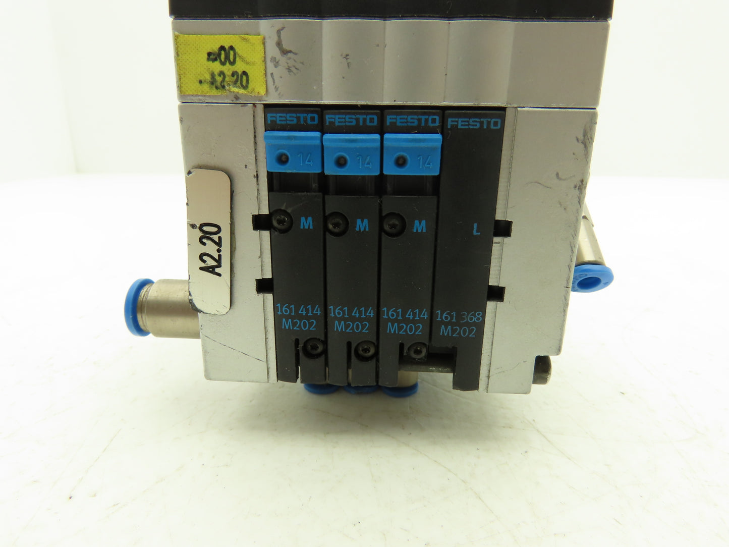 Festo CPV10-GE-ASI-4E4A-Z M8  4-Station Solenoid Air Valve Manifold 24VDC 161414