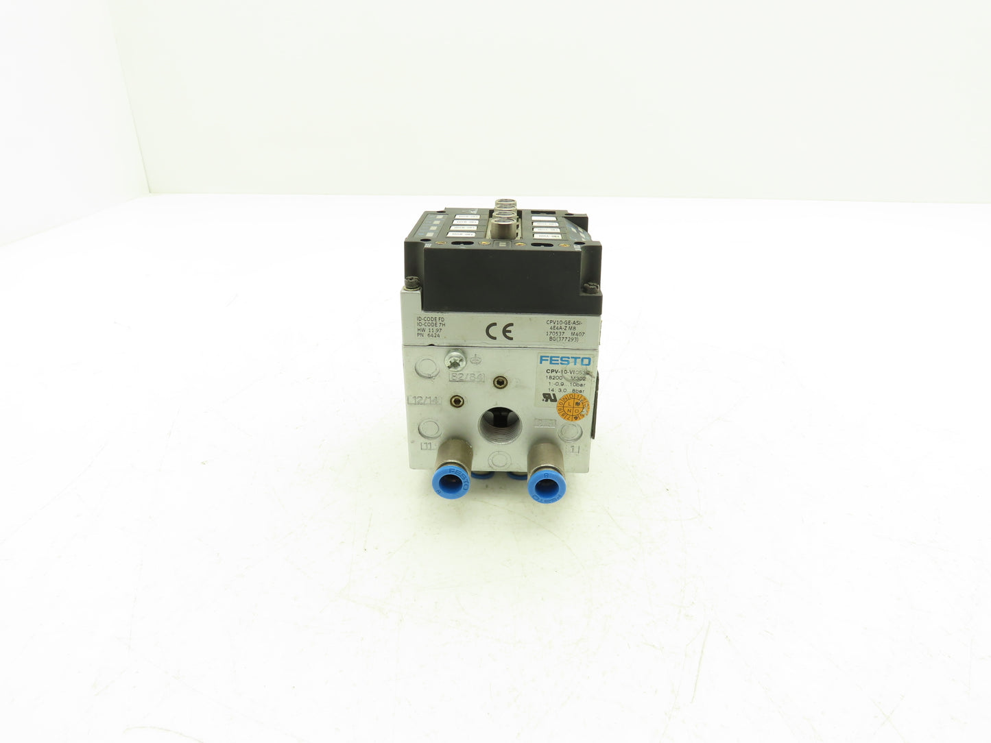 Festo CPV10-GE-ASI-4E4A-Z M8  4-Station Solenoid Air Valve Manifold 24VDC 161414