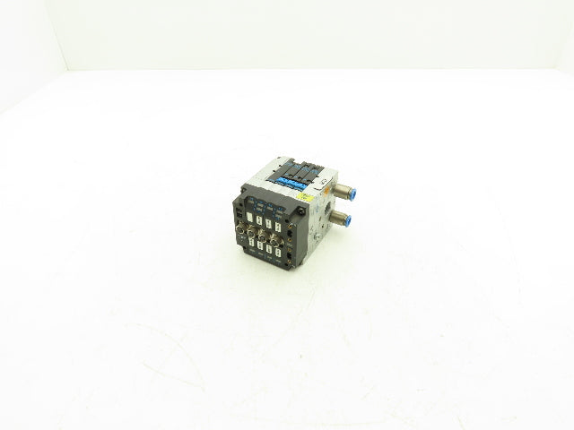 Festo CPV10-GE-ASI-4E4A-Z M8  4-Station Solenoid Air Valve Manifold 24VDC 161414