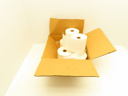 Barcodes 4X3DTPAPER-1 Direct Thermal Labels 4x3" Shipping Stickers 6 Roll 5160ct