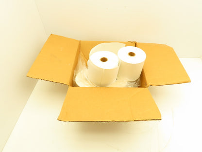 Barcodes 4X3DTPAPER-1 Direct Thermal Labels 4x3" Shipping Stickers 6 Roll 5160ct
