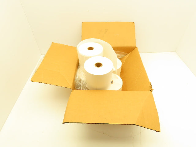 Barcodes 4X3DTPAPER-1 Direct Thermal Labels 4x3" Shipping Stickers 6 Roll 5160ct