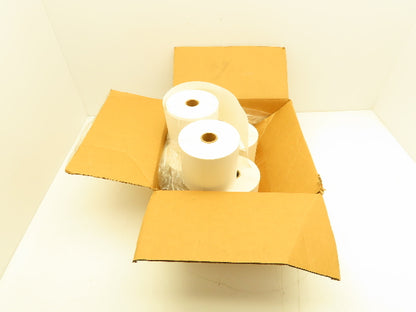 Barcodes 4X3DTPAPER-1 Direct Thermal Labels 4x3" Shipping Stickers 6 Roll 5160ct