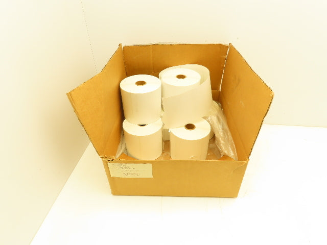 Barcodes 4X3DTPAPER-1 Direct Thermal Labels 4x3" Shipping Stickers 6 Roll 5160ct